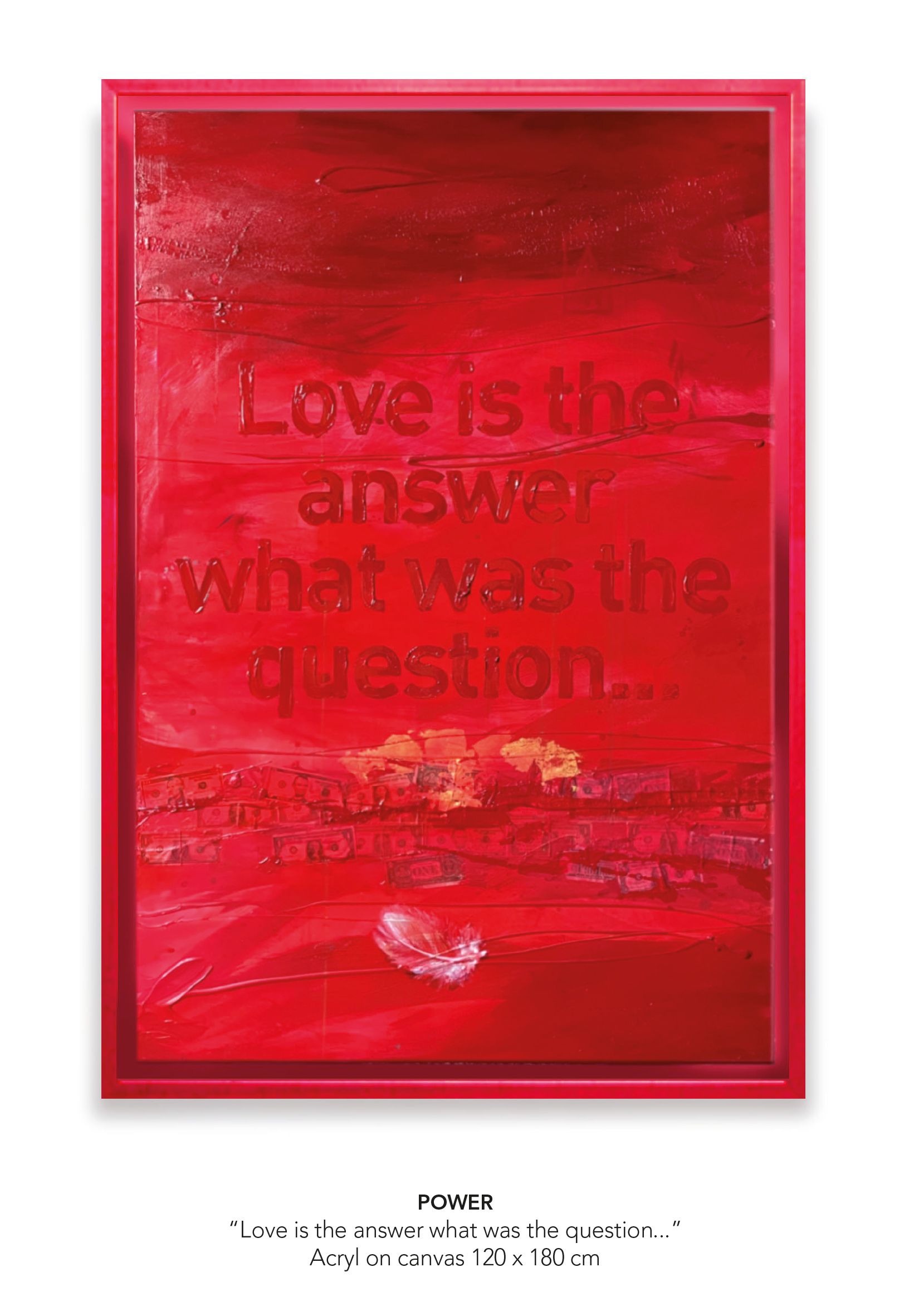 LOVE IS THE ANSWER_RED
