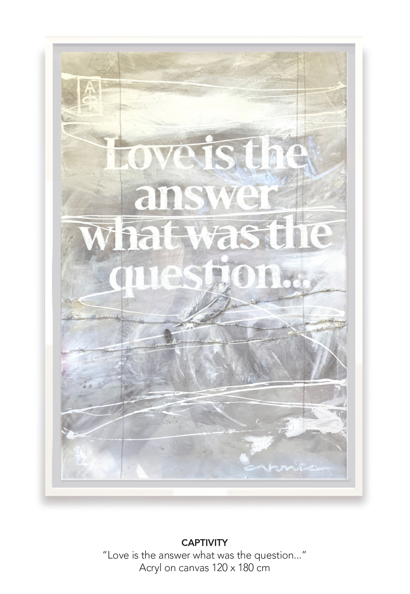 LOVE IS THE ANSWER_WHITE