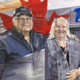 een portret voor het Canadese bedrijf Titan trailers inc. de eigenaar met vrouw en zijn bedrijf