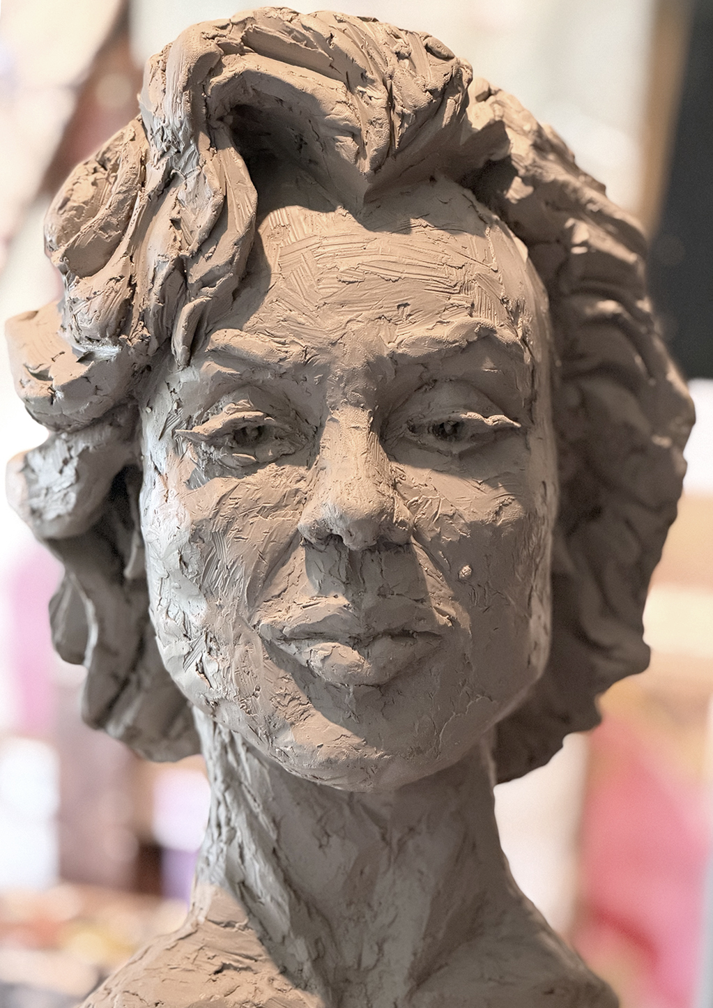 Marilyn Monroe in klei